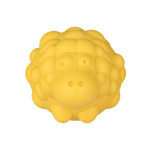 Jouet en forme de mouton dents propres à mâcher chien jouet pour animaux de compagnie beau caoutchouc grinçant fabricant de jouets en gros produits personnalisés