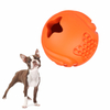 Usine en gros fournitures pour animaux de compagnie en caoutchouc chien jouet balle balle de nettoyage des dents traiter balle de distribution