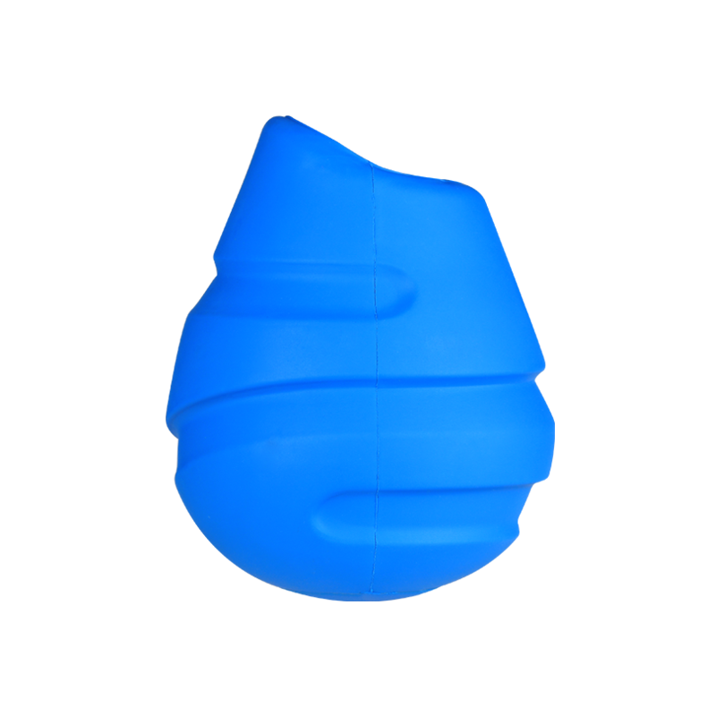 Nouveaux jouets pour chiens Kong deux en un à mâcher et à grincer incertains dans des directions différentes Jouets pour animaux de compagnie bleus